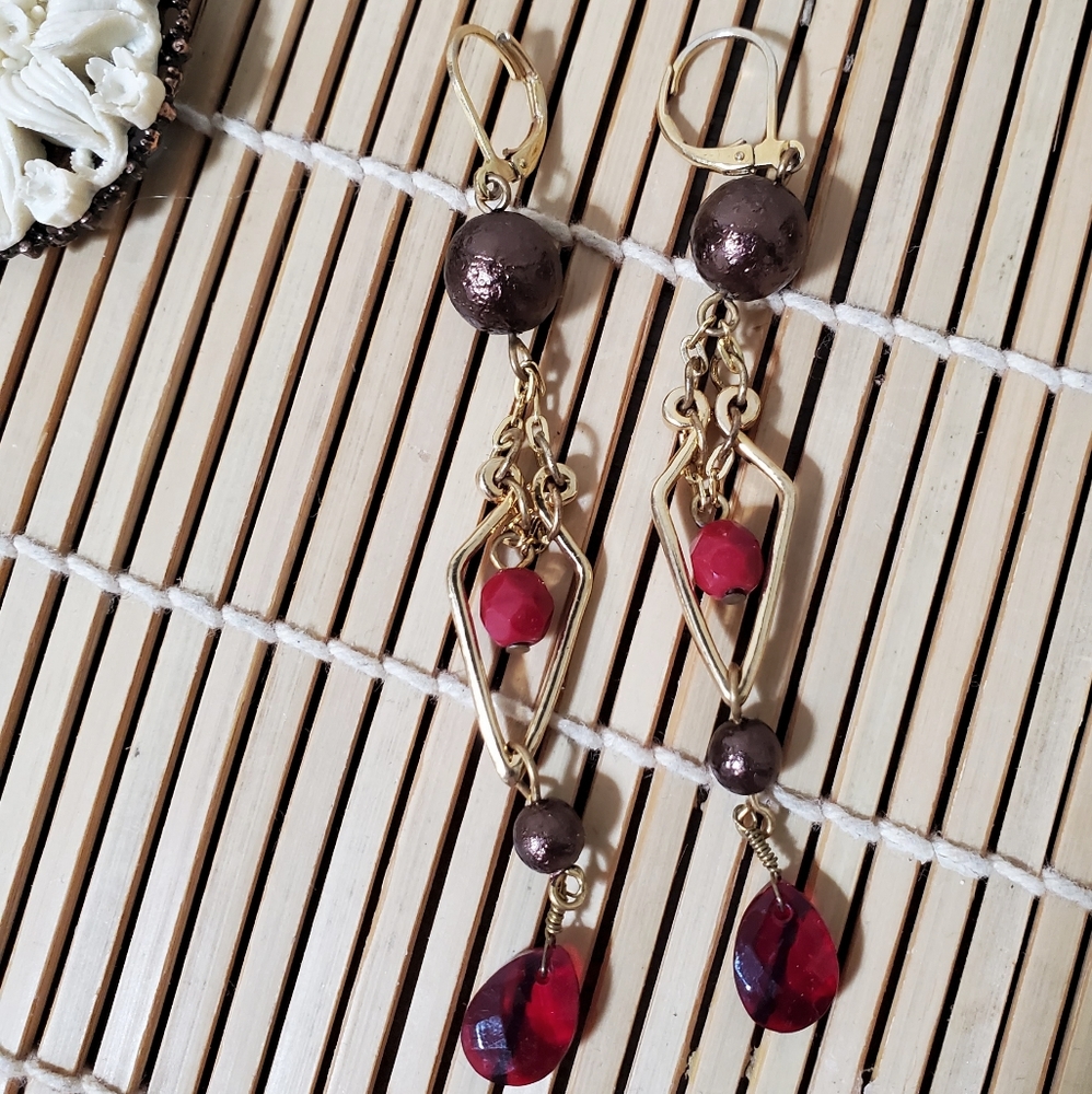 🚩 SALE Boho 70s Earrings Peaceful Easy Feelin'